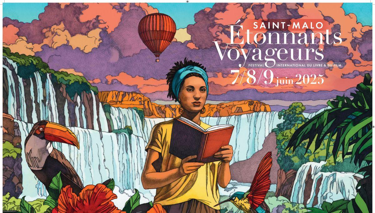 Affiche Étonnants voyageurs 2025