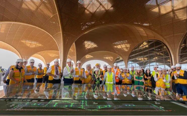 L’Ambassade de France visite le nouvel aéroport de Phnom Penh