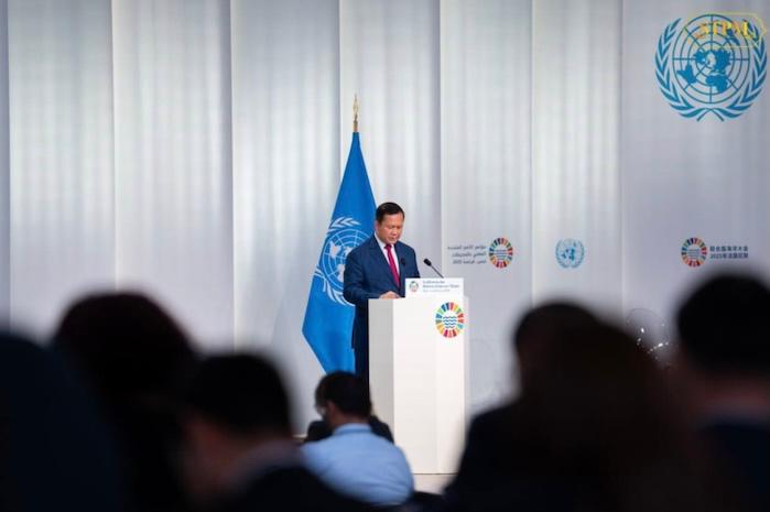Le Premier ministre cambodgien plaide pour la protection des océans à l’ONU