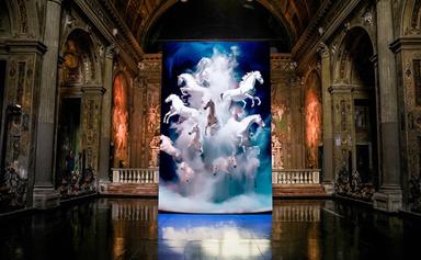 Oeuvre d'art dans une eglise