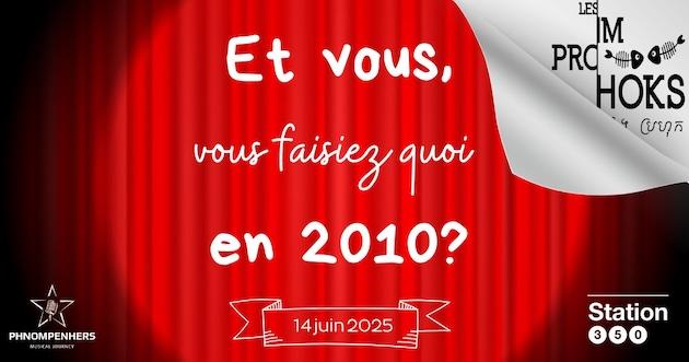 Spectacle les Improhoks de Phnom Penh fêtent leur 15 ans