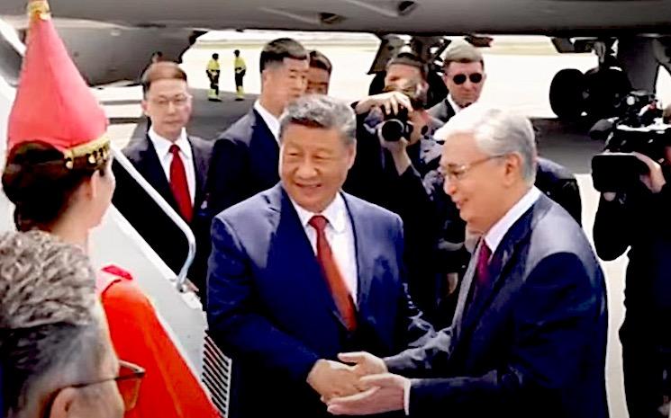 xi jinping asie centrale