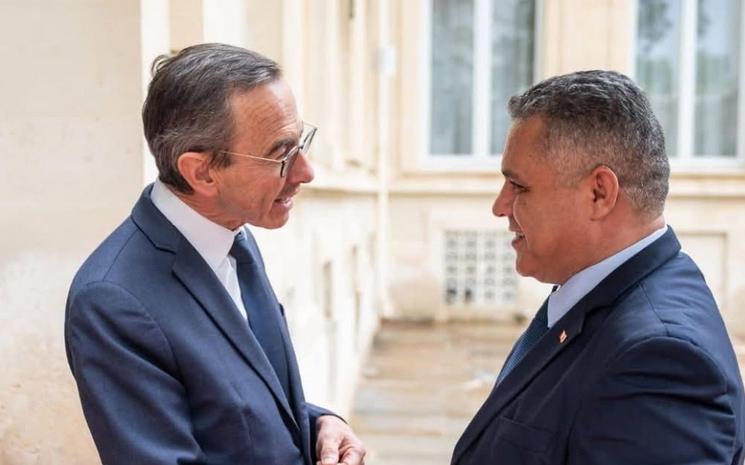 Bruno Retailleau a reçu à Paris son homologue tunisien, M. Khaled Al-Nouri MINISTRE DE L'intérieur 21072025