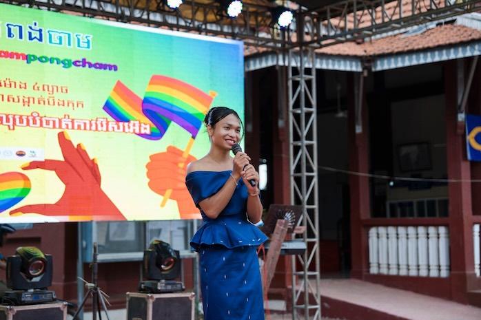 Soth Peosamnang, militante pour les droits des personnes LGBT+ et femme transgenre