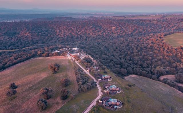 hôtels-bulle de Miluna Open Nature Rooms en Espagne