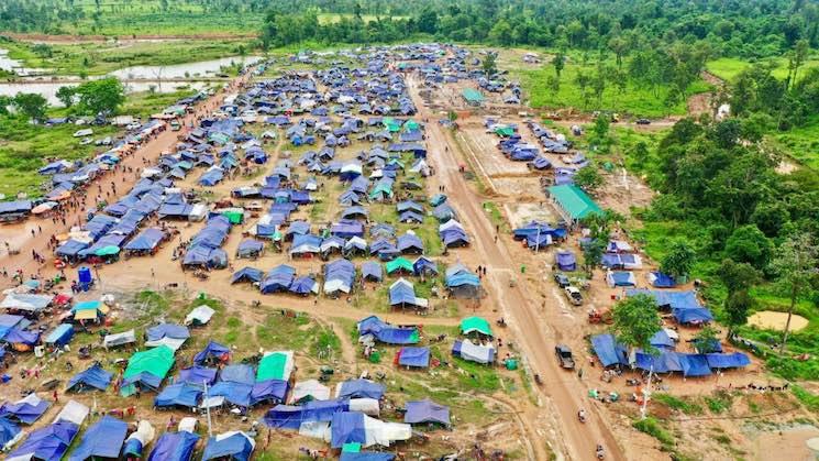 camp de refugier preah vihear