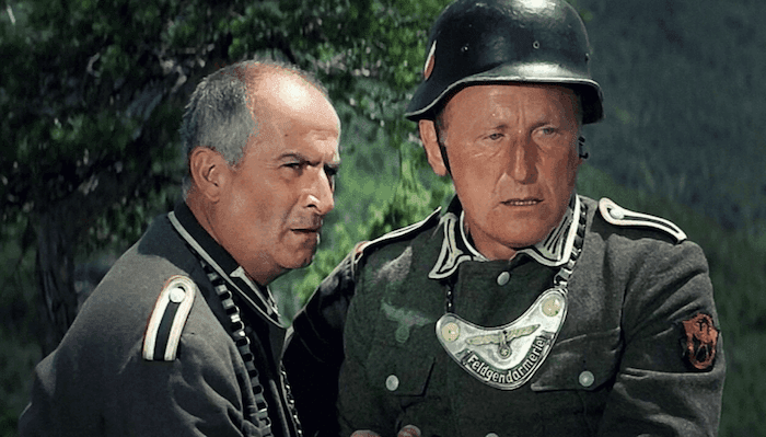 de funes et bourville dans la grande vadrouille