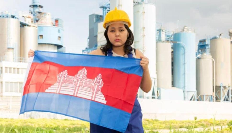 Travailleuse cambodgienne