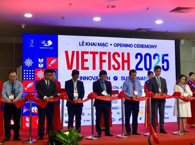 Ouverture de l'exposition VietFish au Vietnam