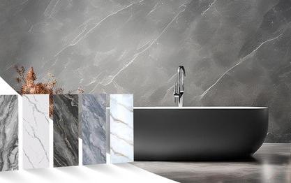 Rénover et sublimer vos murs avec ByMyDeco: panneau PVC effet marbre et accoustique bois