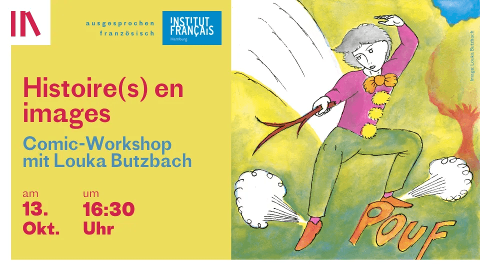 Affiche de l'atelier de dessin