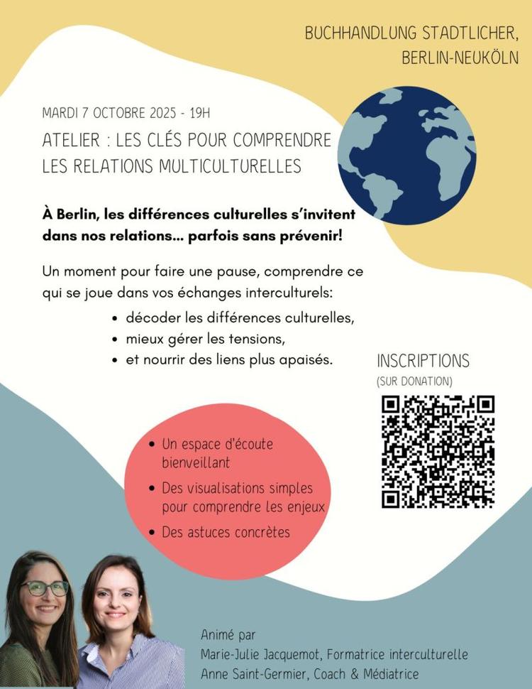 Affiche sur l'atelier