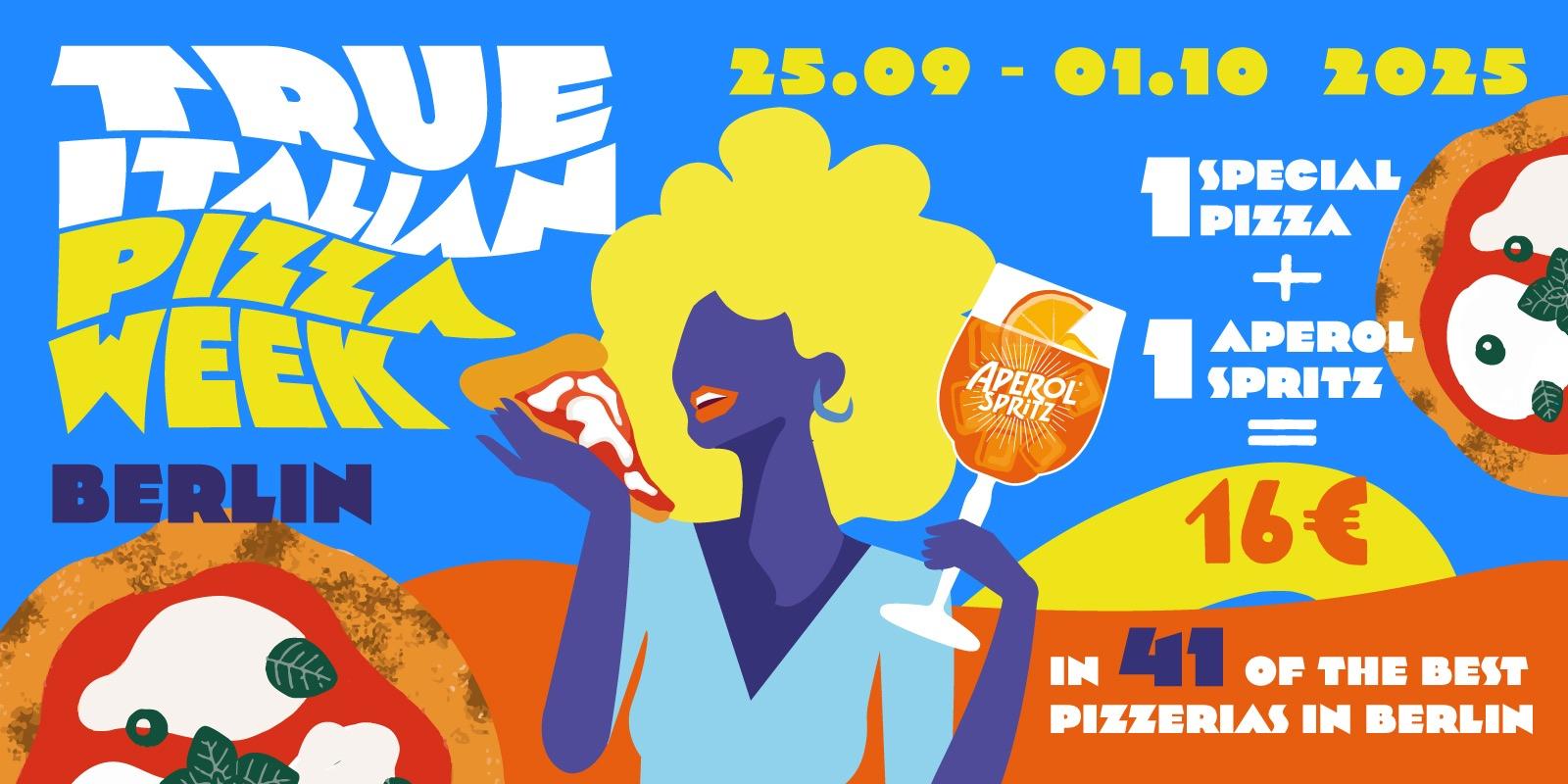 Affiche True Italian Pizza Week