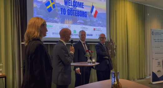 inauguration Chambre de Commerce France-Suède à Göteborg