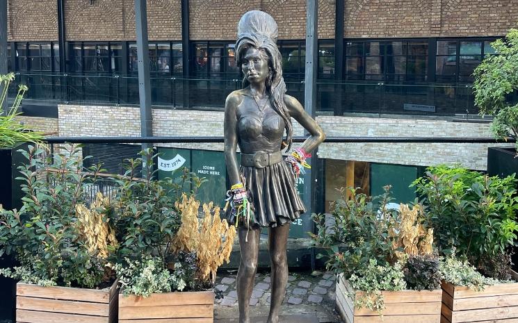 Statue Amy Winehouse au Camden Market