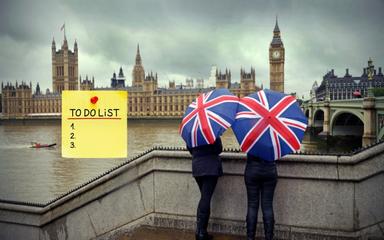 La to do list d'un Français fraichement débarqué à Londres