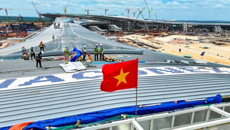 L’aéroport de Long Thanh : un chantier qui ne s’arrête pas, même pendant la fête nationale