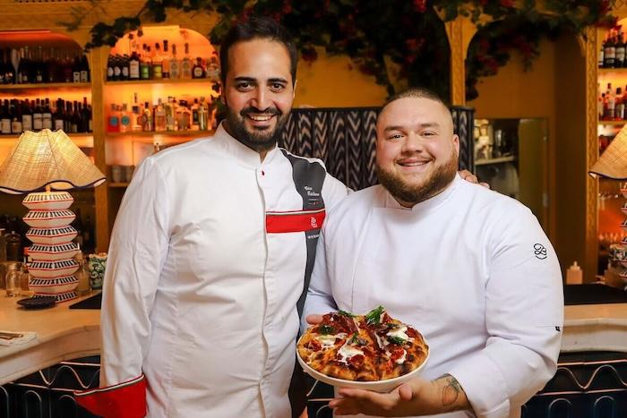 les deux chefs fondateurs de baldoria la pizzeria à madrid dans le top 10 mondial en 2025