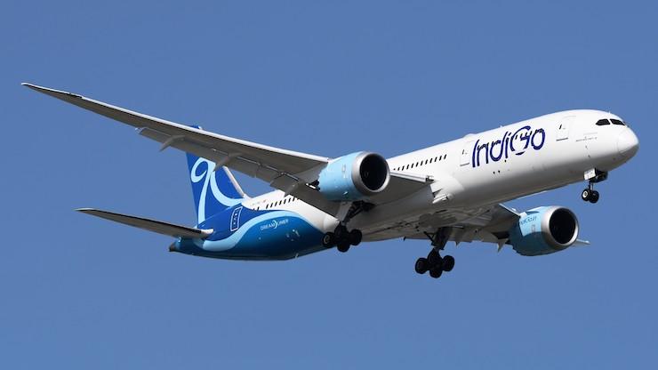 indigo-vols entre Copenhague et Inde