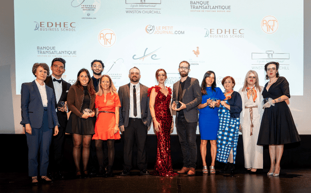 les lauréats et sponsors des Trophées des Français du Royaume-Uni 2025