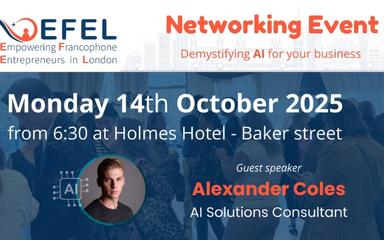 Une nouvelle soirée EFEL avec Alexander Coles