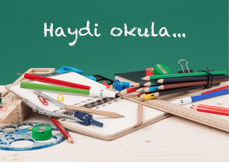 Rentrée scolaire en Turquie 2025 avec l’expression turque Haydi okula