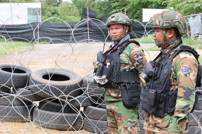 soldat à la frontière
