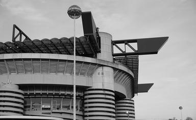 structure en ciment stade san siro