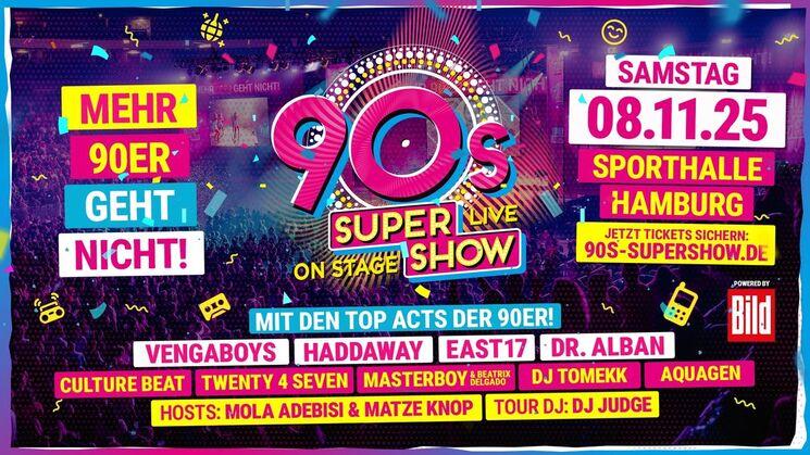 Affiche du 90s Hambourg Super Show