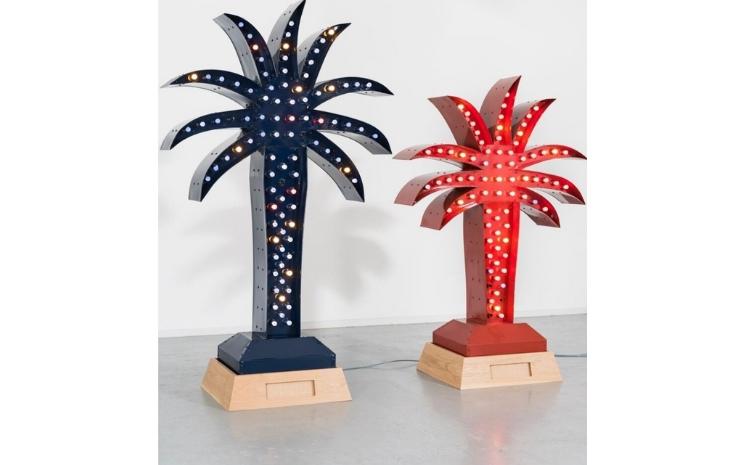 Blue Palm and Red Palm, 2016 © Yto Barrada, courtesy Pace Gallery; Sfeir-Semler Gallery, Hamburg, Beirut; and Galerie Polaris, Paris. Photograph by Damian Griffiths.