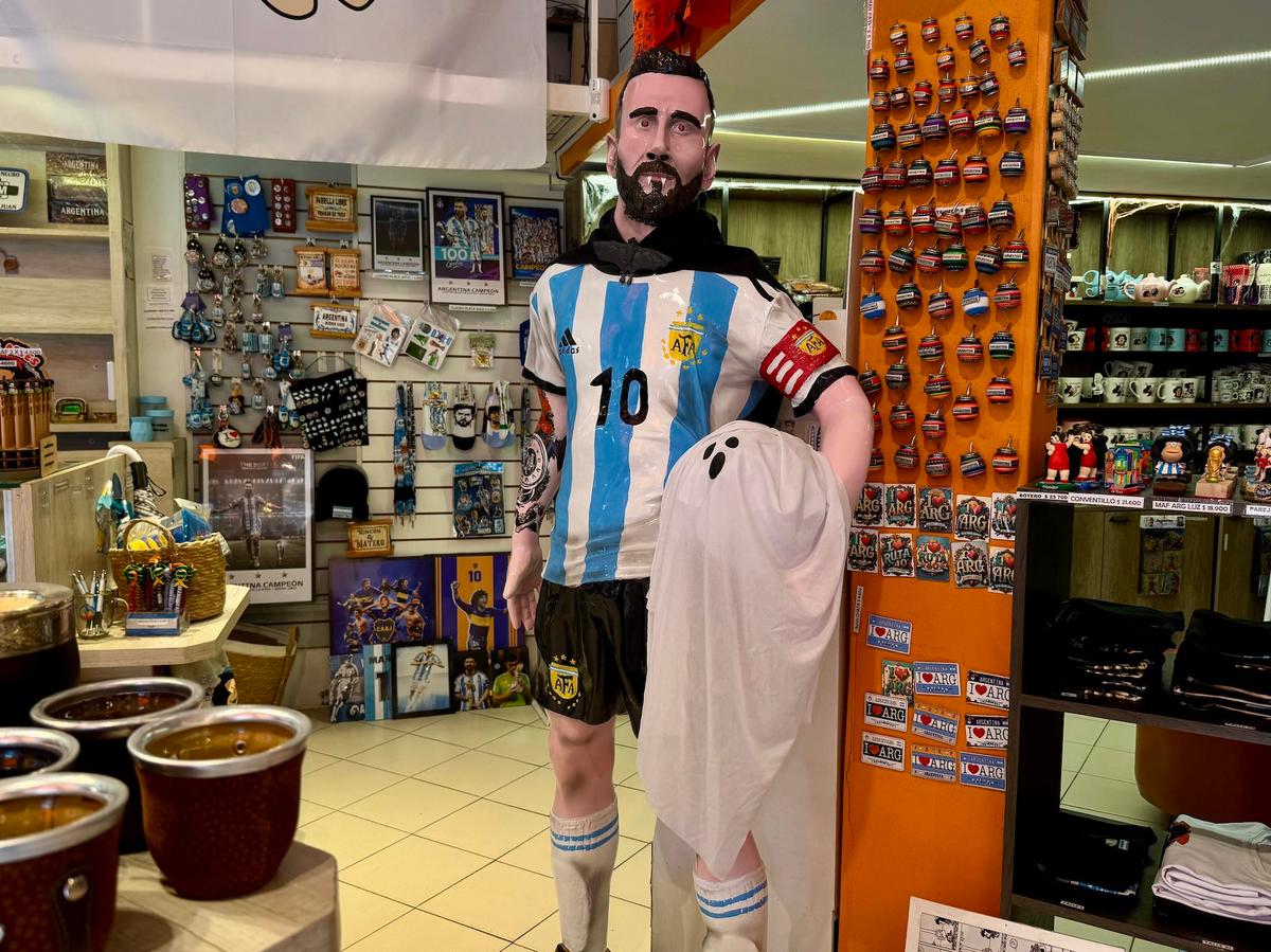 Halloween en Argentine Messi