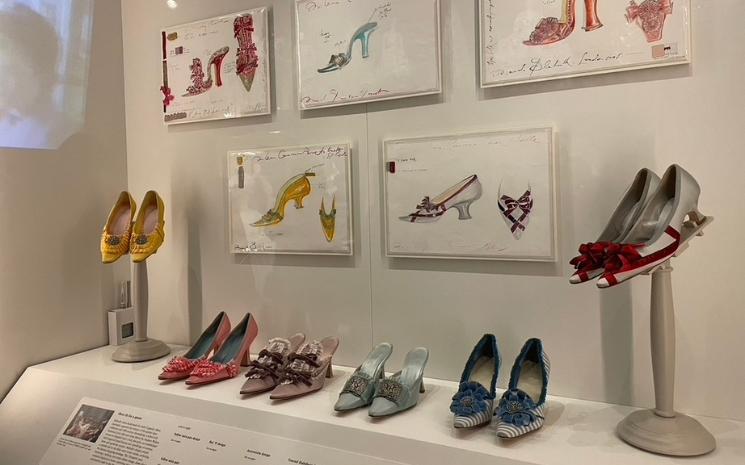 Photo de l'exposition "Marie-Antoinette Style au V&A