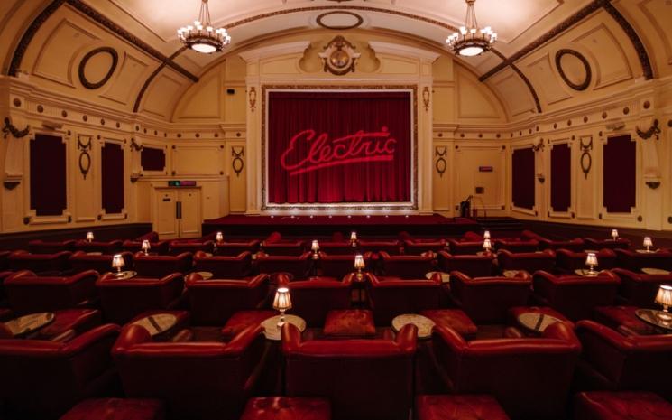 Capture d'écran du site de l'Electric cinema de Portobello