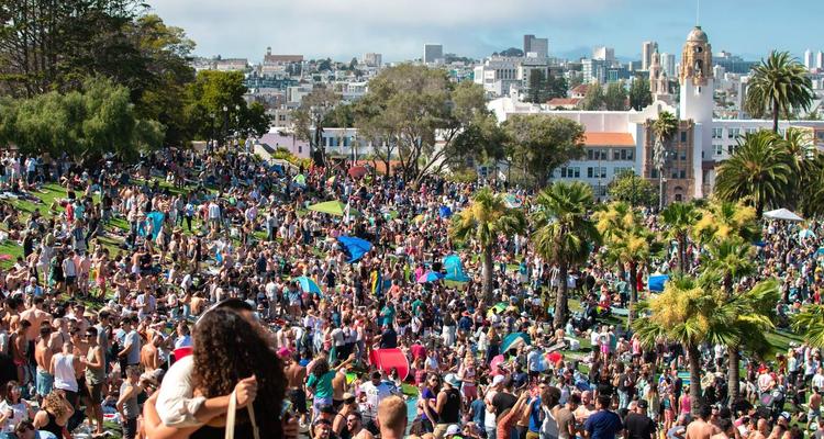 Festival à Dolores Park - San Francisco