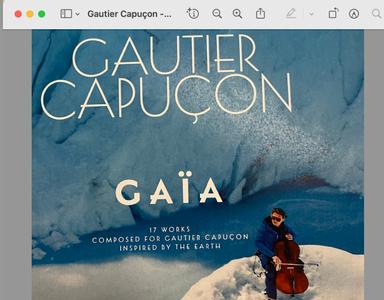 Gauthier Capuçon - Gaïa