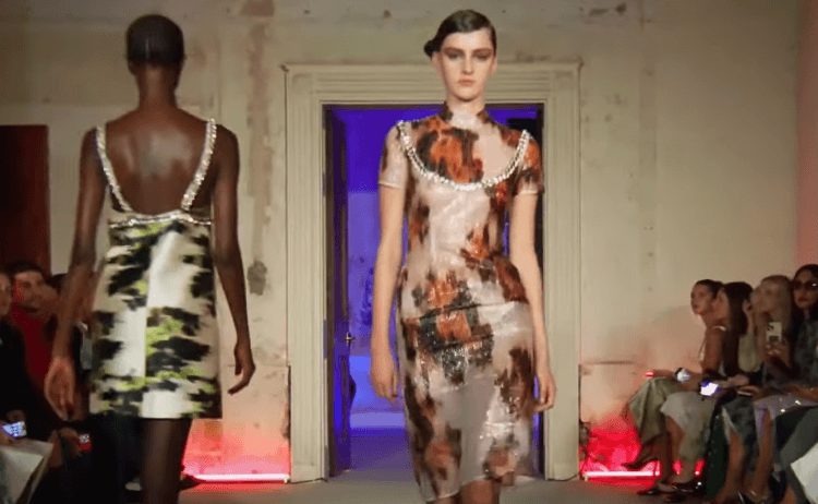 Huishan Zhang, collection printemps été 2026, Londres