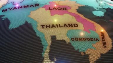 Carte Birmanie Thaïlande Cambodge