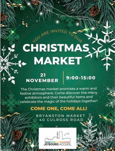 Marché de Noël de Jo'Bourg Accueil