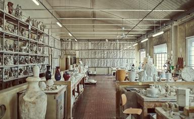 Salle modèles en procelaine Ginori