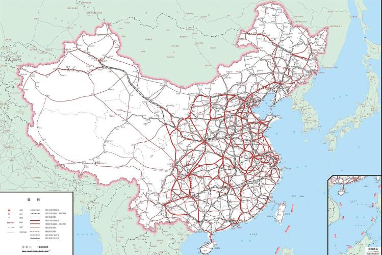 réseau ferroviaire chinois 2016