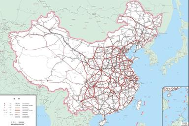 réseau ferroviaire chinois 2016
