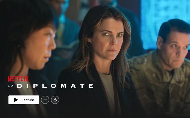 Capture d'écran de The Diplomat sur Netflix