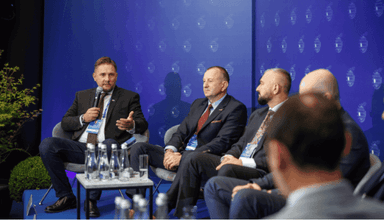 Photo du panel durant le Forum Économique de Karpacz