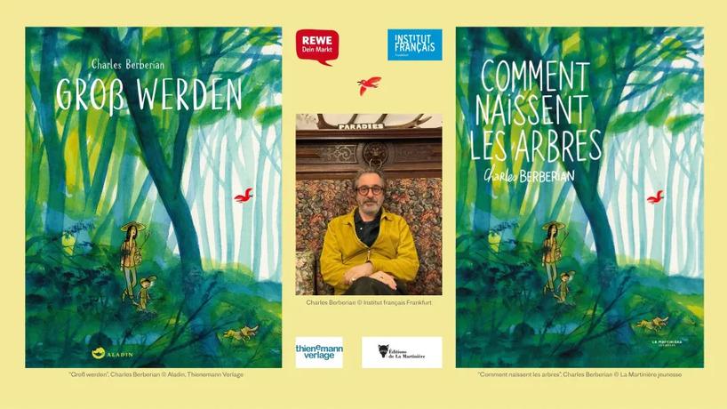 Affiche du partenariat entre Charles Berbarian et REWE