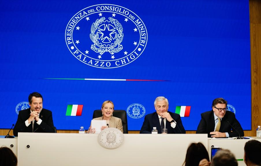 conseil des ministres Italie giorgia meloni