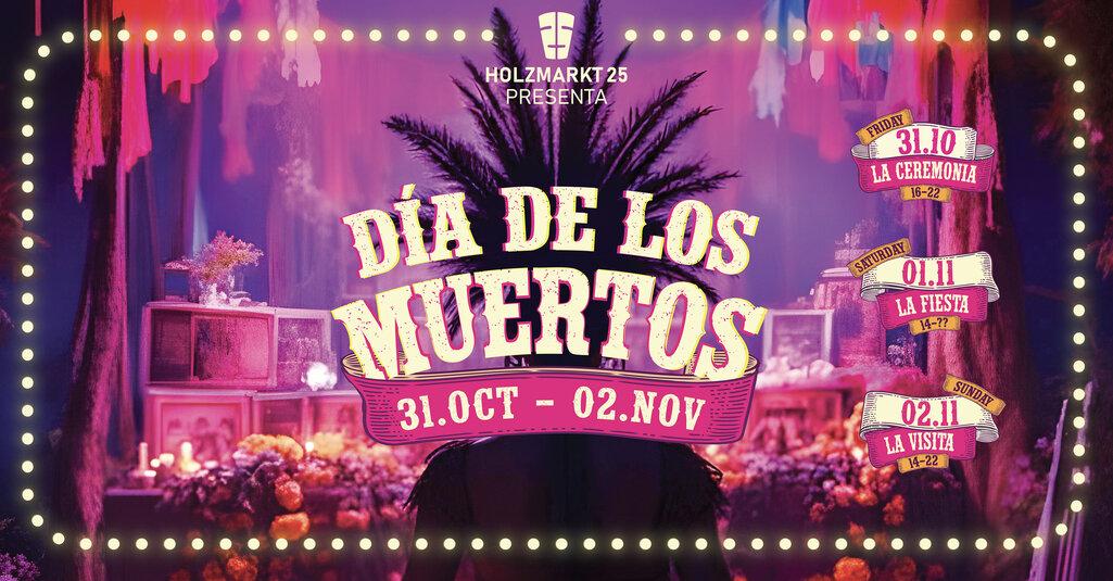 Affiche dia de muertos à Holtzmatkt 25