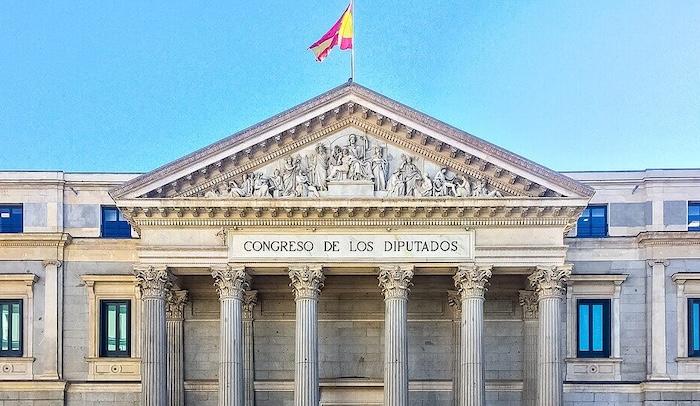 congrès des députés en espagne