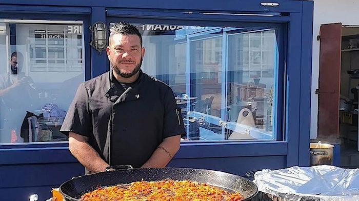 gregory cordoba et une paella