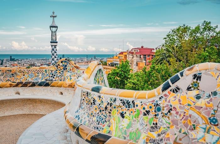 Vue sur la ville de Barcelone