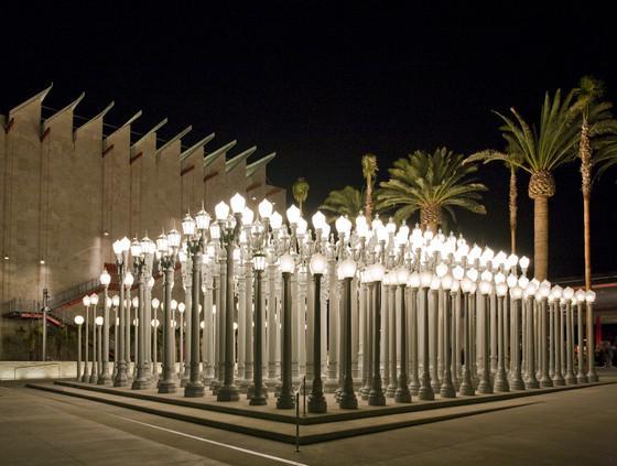 lampadaires LACMA